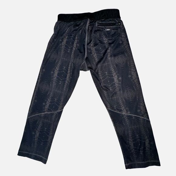 Adidas Womens High Waisted Athleisure Pull On Cropped Leggings Black S - Picture 2 of 9